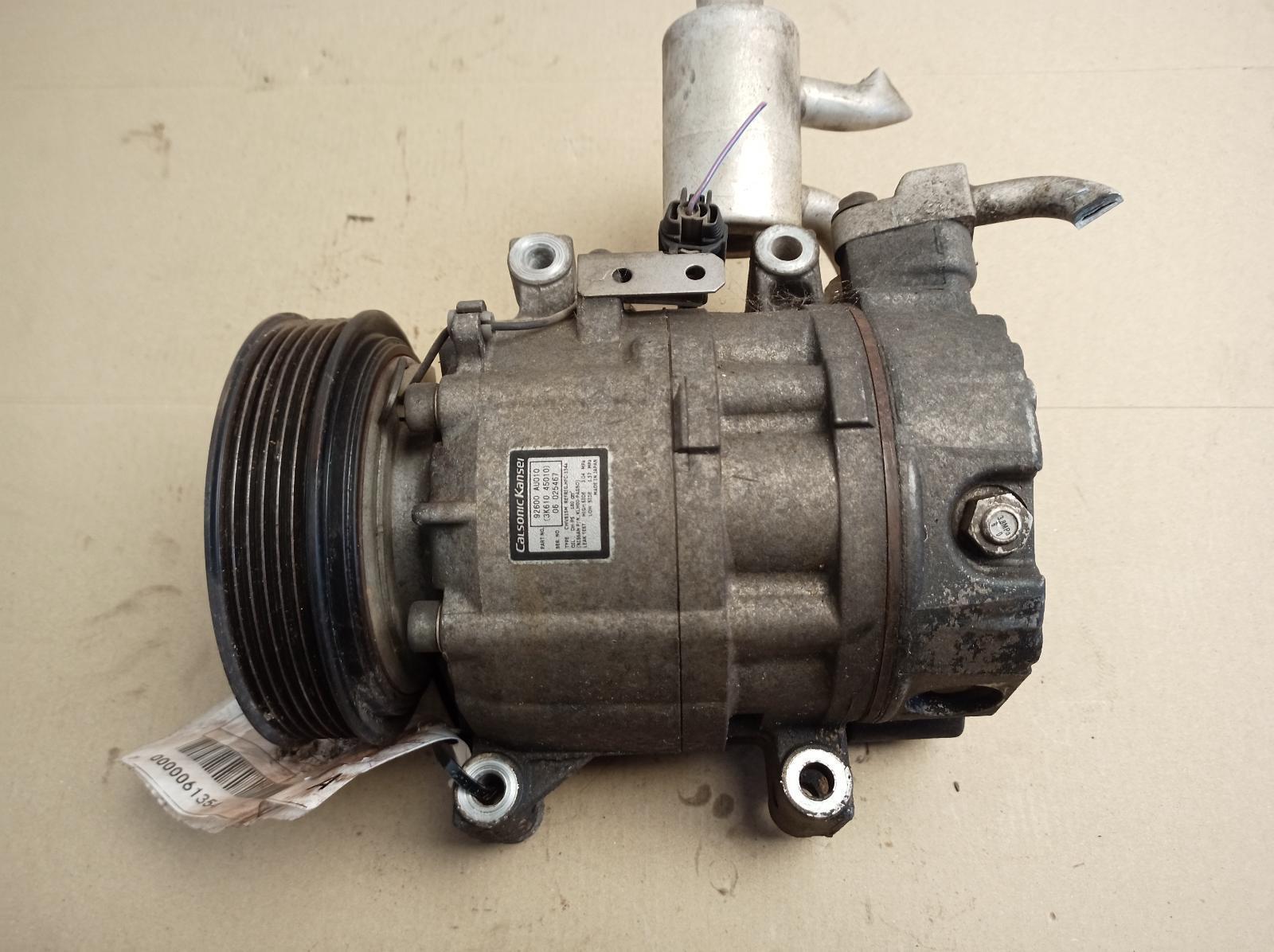 NISSAN XTRAIL A/C COMPRESSOR T30, 2.5, QR25, 10/01-09/07, CALSONIC