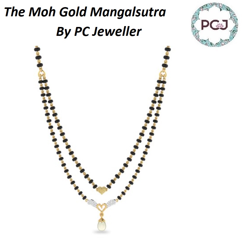 The Moh Gold Mangalsutra By PC Jeweller