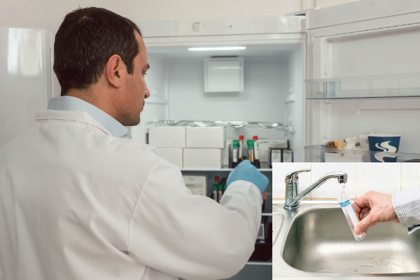 laboratoire d'analyse de l'eau