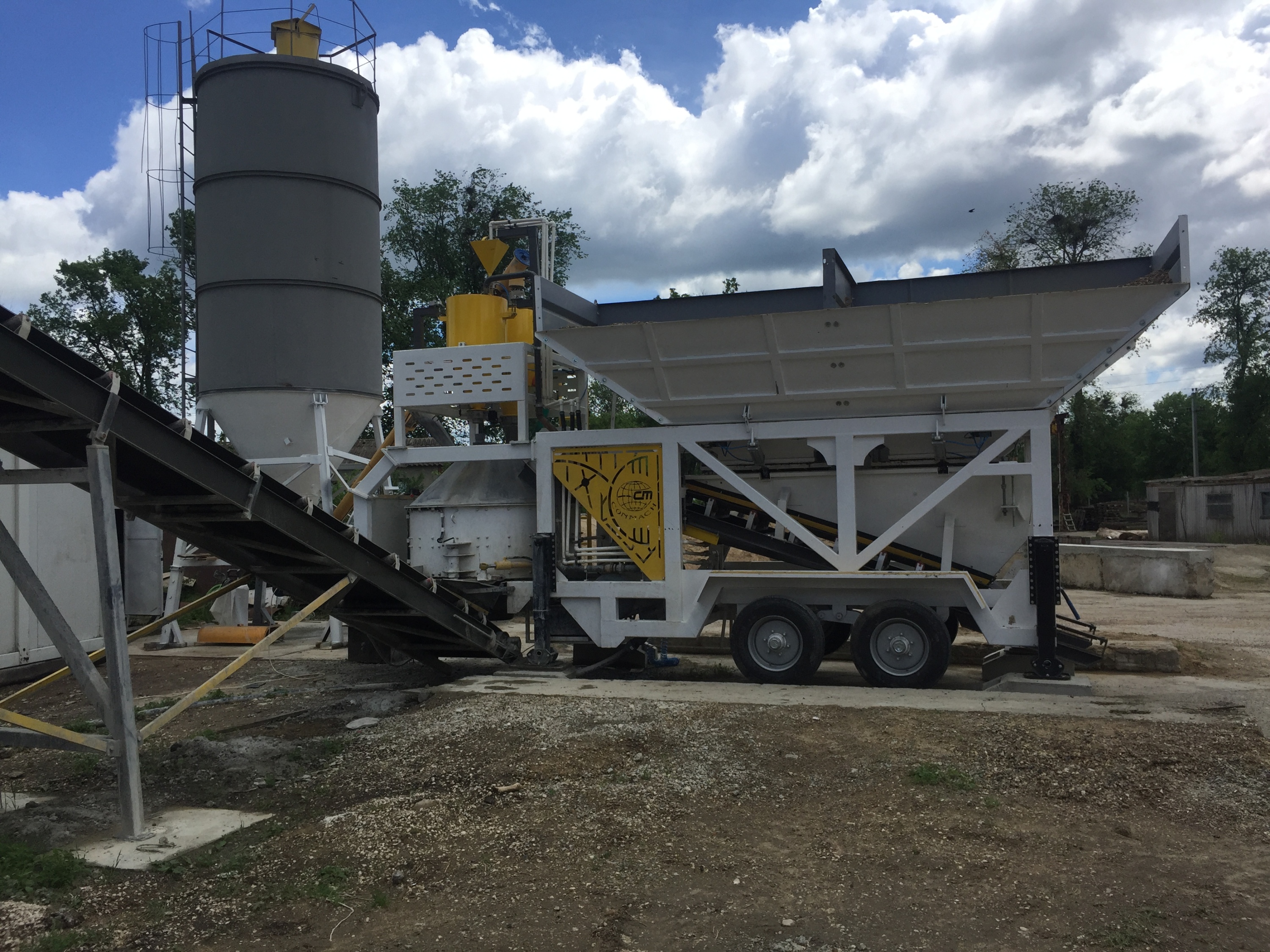 MOB-30 Mobile Concrete Batching Plant 