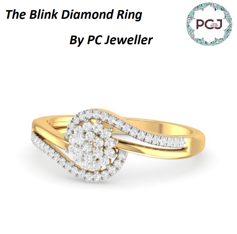 The Blink Diamond Ring By PC Jeweller