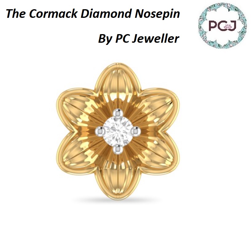 The Cormack Diamond Nosepin By PC Jeweller