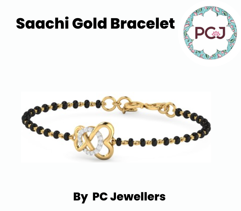 Charming Saachi Gold Bracelet By PC Jeweller