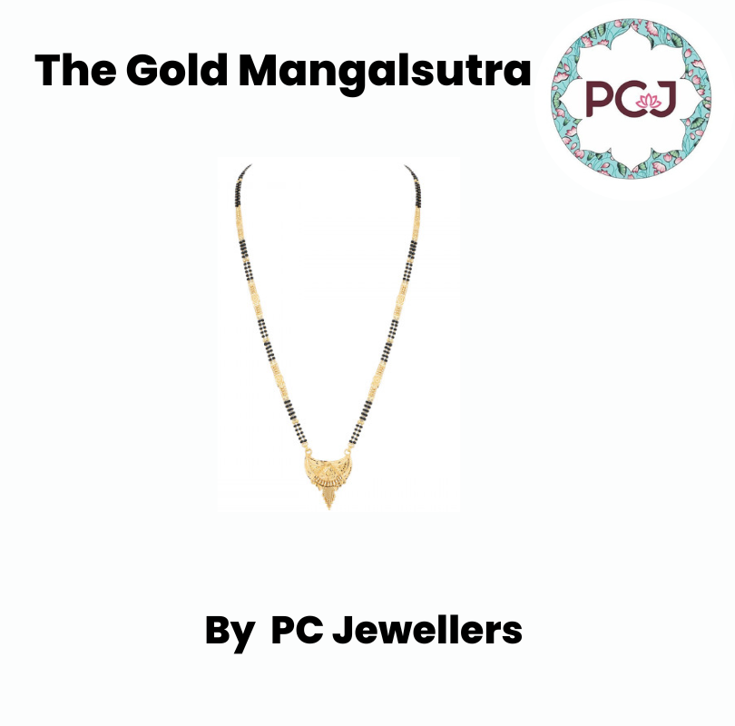 Traditional Long Gold Mangalsutra By PC Jeweller