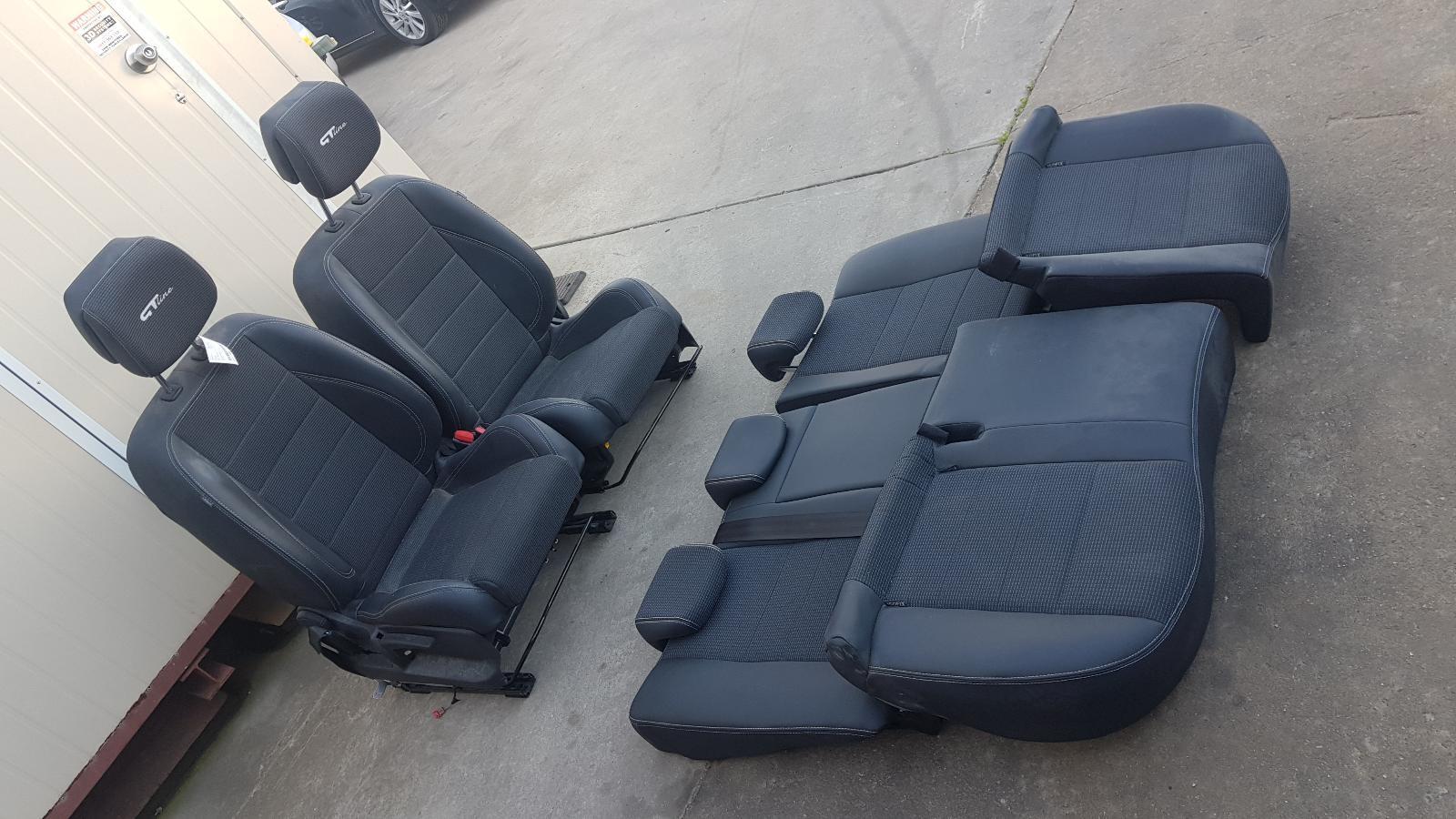 RENAULT MEGANE GT LINE FRONT AND REAR SEATS K95, WAG, LEATHER, 05/13