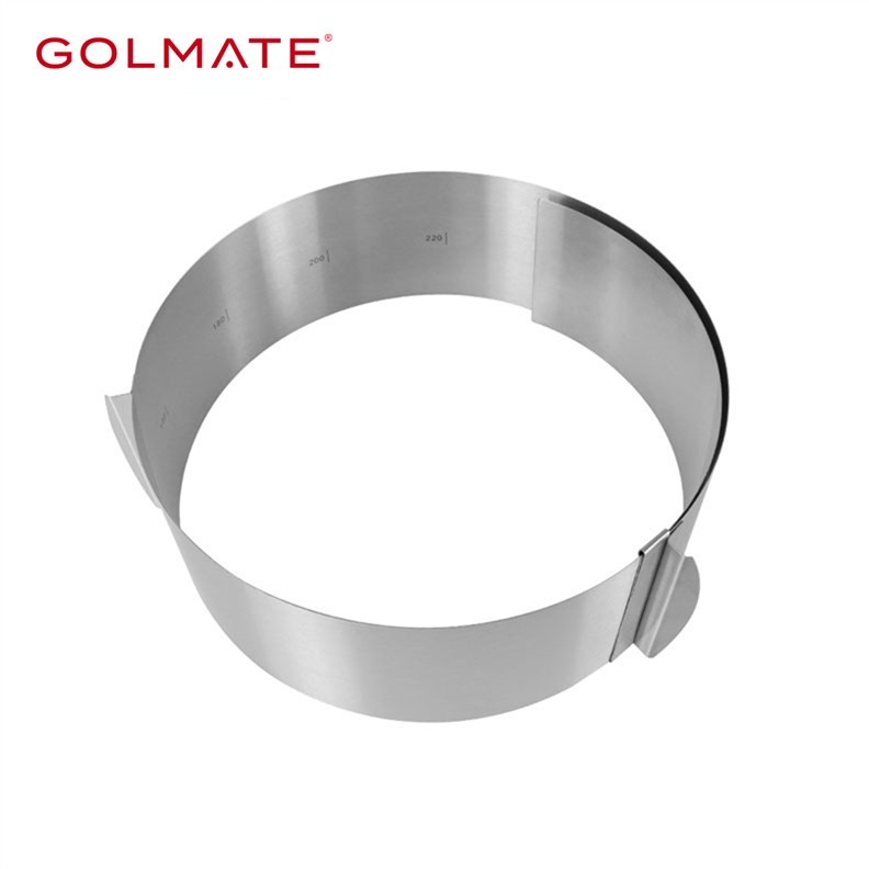 18/8 BPA-free Stainless Steel Cake Ring Mold