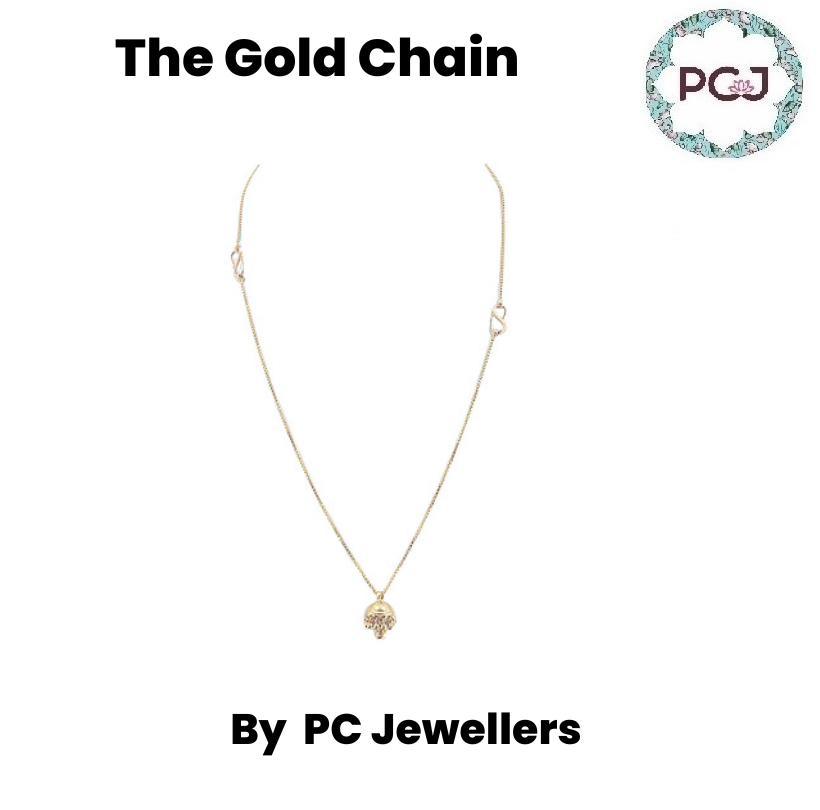 Buy Gold Thin Chain By PC Jeweller