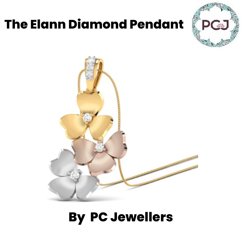 Buy Charming Elann Diamond Pendant By PC Jewellers