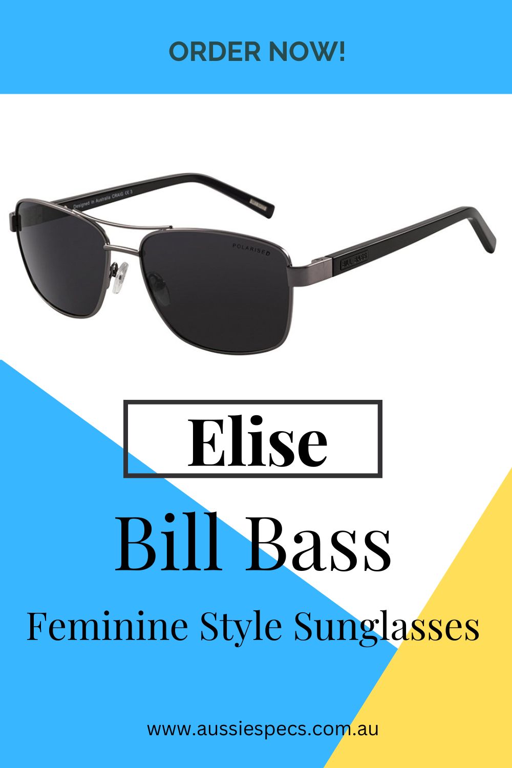 Bill Bass Elise | Buy Sunglasses Coffs Harbour