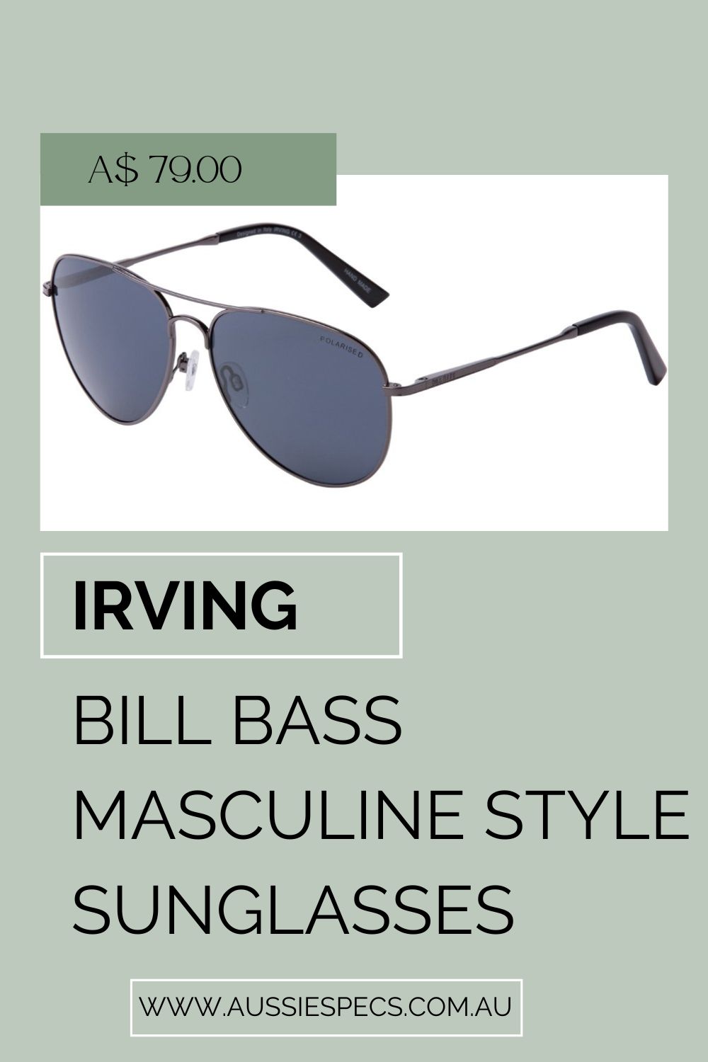 Bill Bass Irving | Buy Sunglasses Coffs Harbour