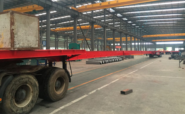 WIND TURBINE BLADE TRAILER