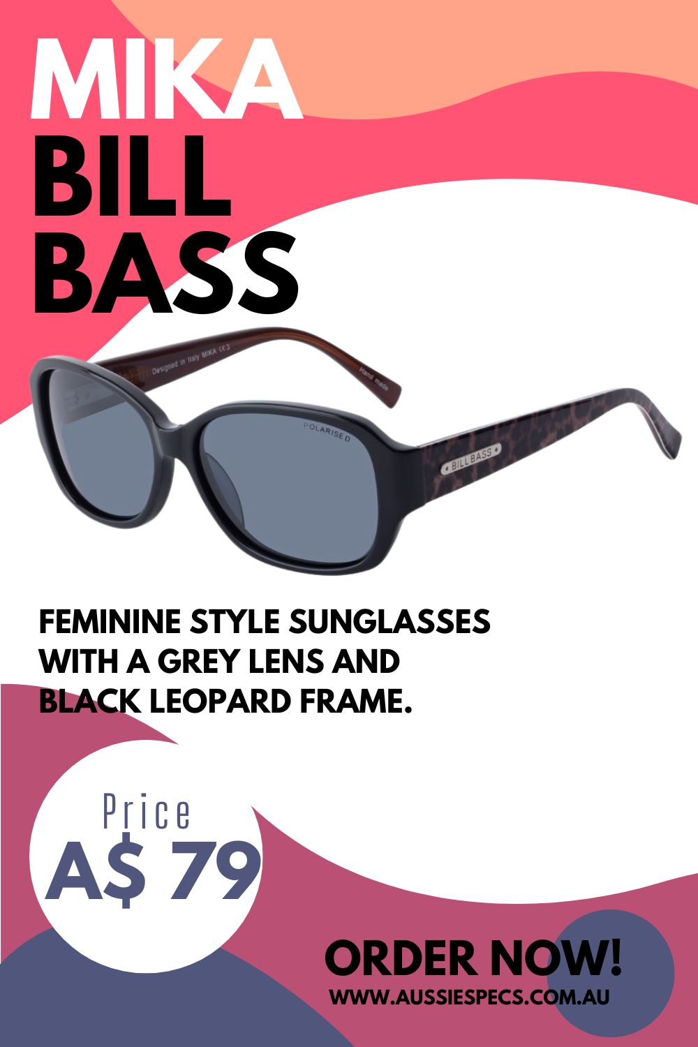 Bill Bass Mika | Buy Sunglasses Coffs Harbour