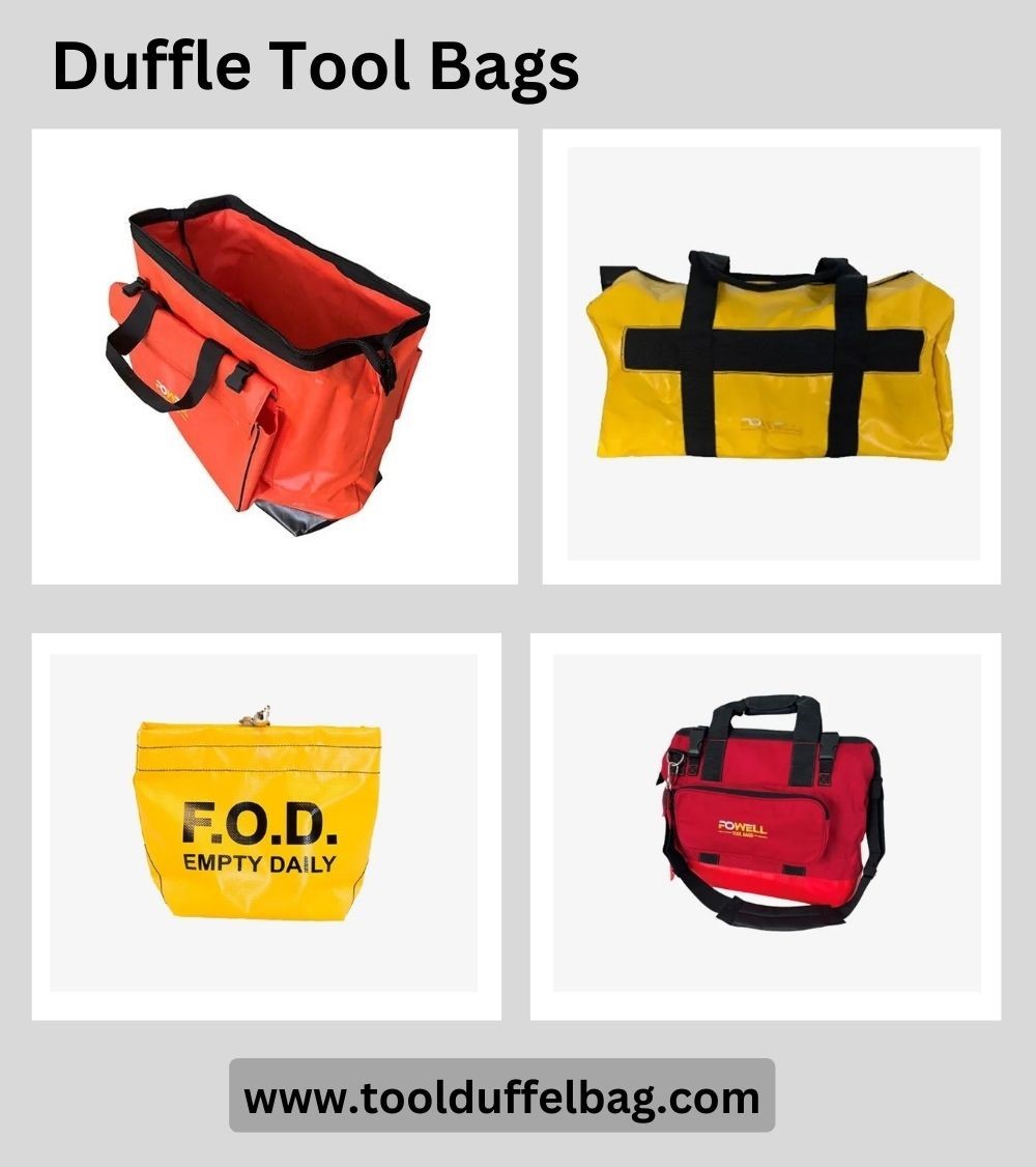 Easy organizing with duffle bags