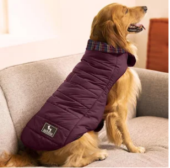 HUFT Reversible Dog Jacket | Anupam pets shop