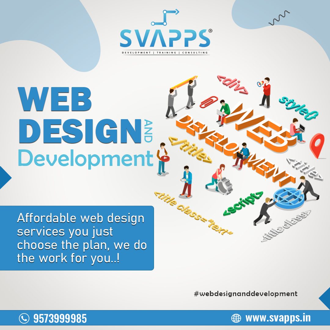 Web design e desenvolvimento web