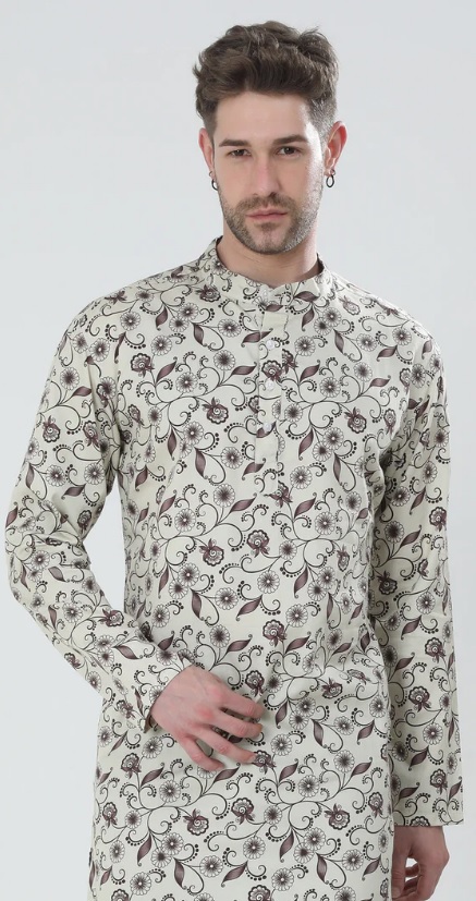 Printed Kurta For Men