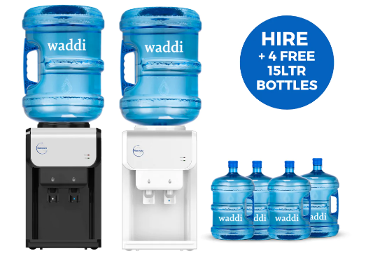 Urbane Water Cooler (BENCH TOP) + 4 FREE 15LTR BOTTLES