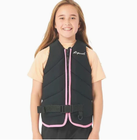 Ripcurl Dawn Patrol Girls Life Vest (2023) - Black