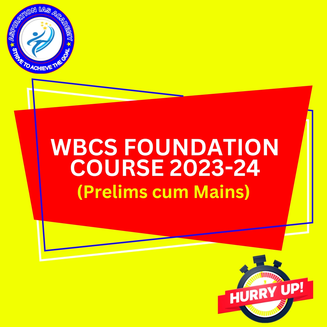 WBCS FOUNDATION COURSE