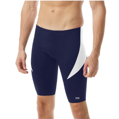 TYR Hexa Durafast Elite® Curve Splice Navy/White Jammer