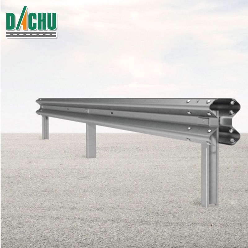 EN1317 W Beam Traffic Crash Barrier for Road Safety