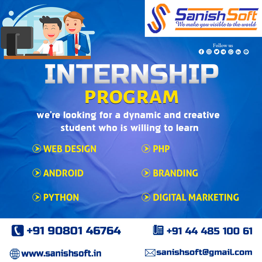 Internship in PHP