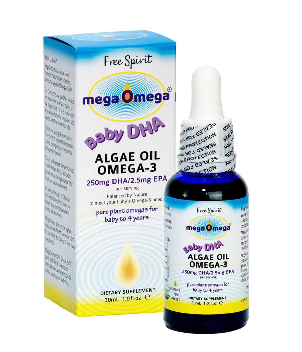 Get amazing vegan omega 3 supplements-Baby DHA Algae Oil – 30ml