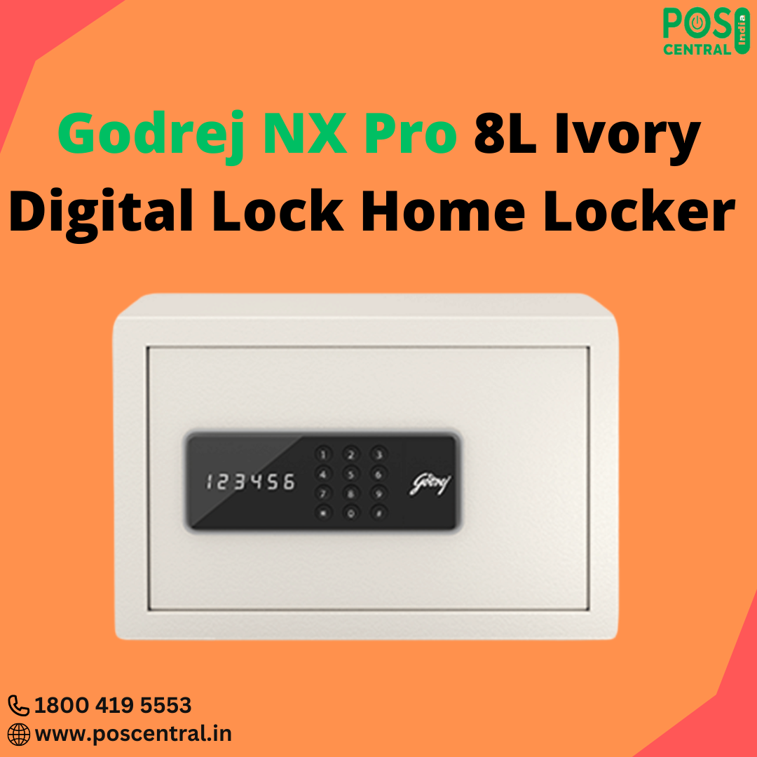 Keep Your Valuables Protected with Godrej's Home Locker Digi Ivory 8L EL