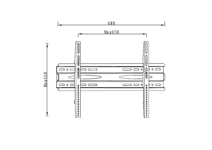 PTS009-1 Fixed TV Wall Mount