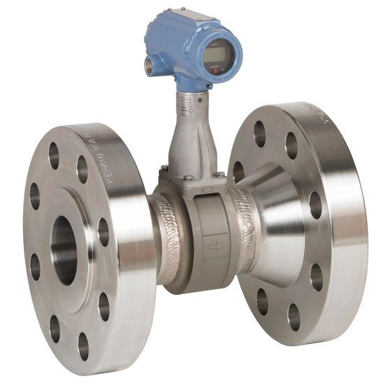 Rosemount 8800 Flanged Vortex Flow Meter 