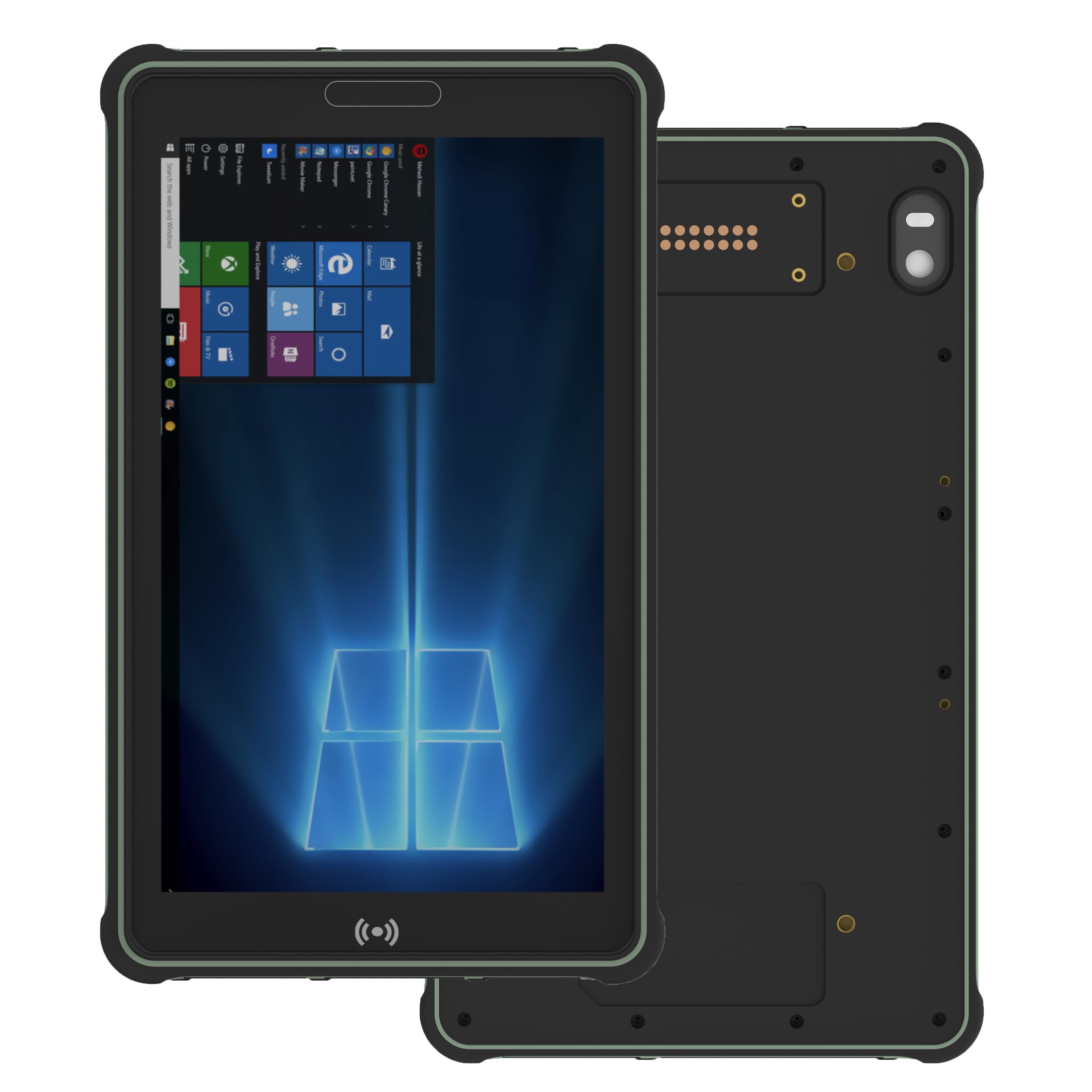 LQQ X80 8 Inch Android or Windows Rugged Tablet PC with Barcode