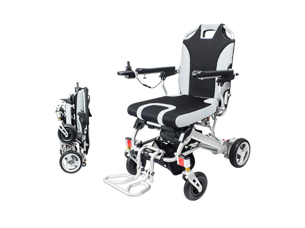 Ultra Lightweight And Compact Folding Power Wheelchair - Camel Lite YE246