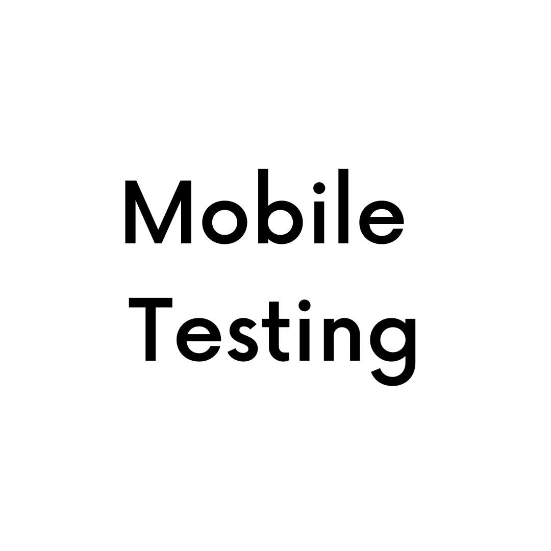 Mobile Testing 