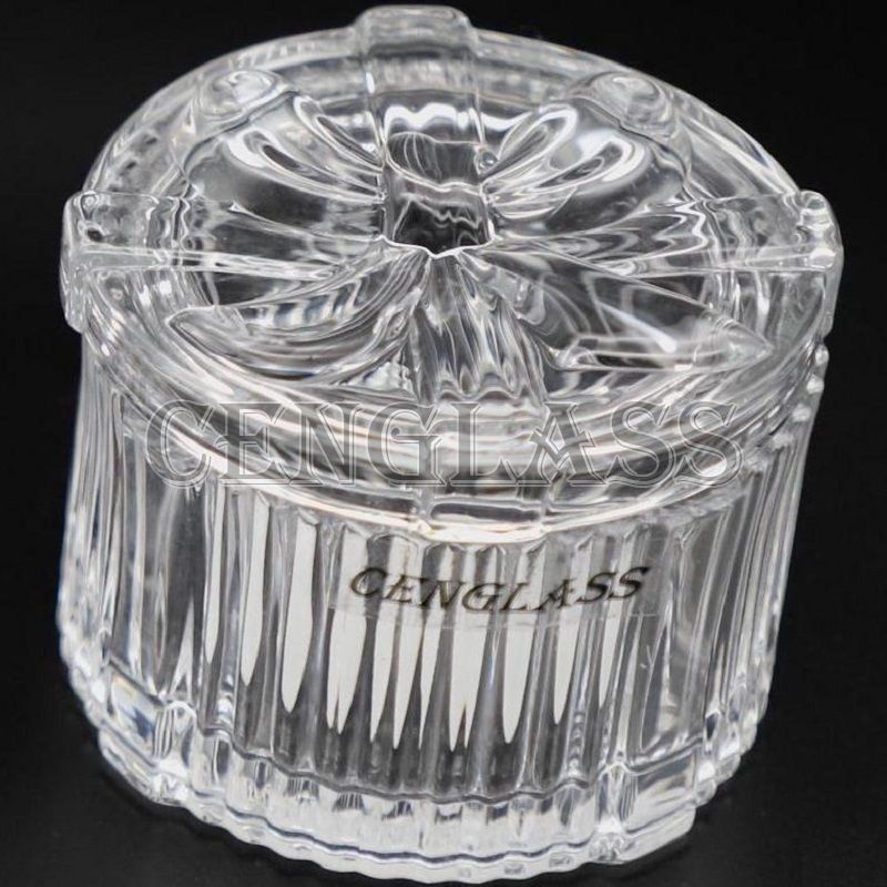 Glass Tableware Clear Glass Container  