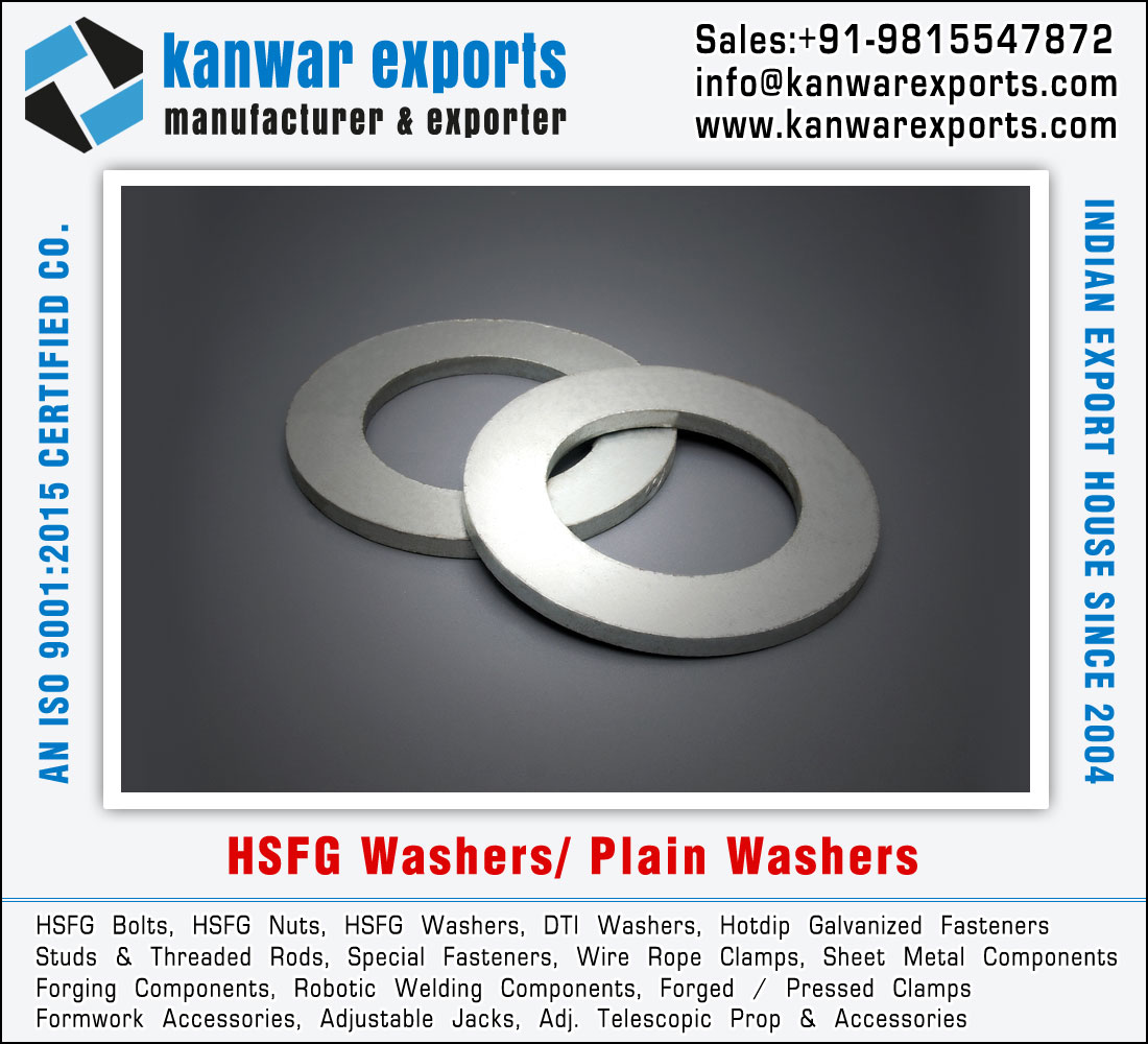 HSFG Washers manufacturers exporters in India Ludhiana https://www.kanwarexports.com +91-9815547872