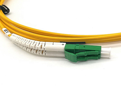 Flexible Boot 90 Degree LC Fiber Optic Connector APC UPC