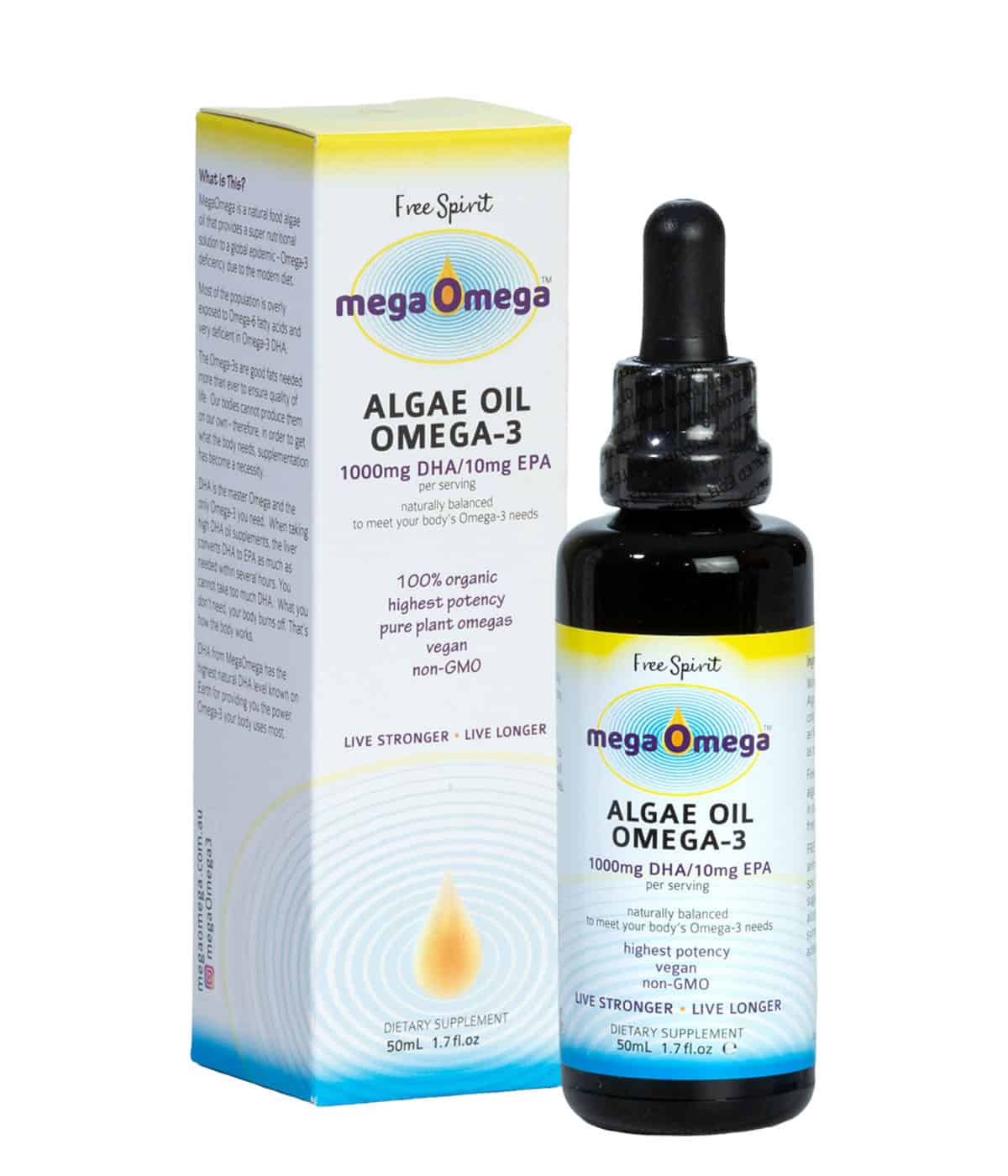 Buy the vegan omega 3 Algae Oil – 50ml