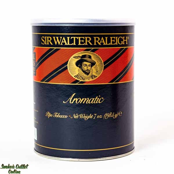 Sir Walter Raleigh AROMATIC Black/Red 7oz Can