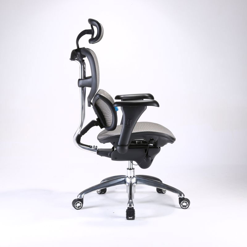 Sihoo B7 Grey Ergonomic Adjustable Drafting Fabric Manager Office Chair