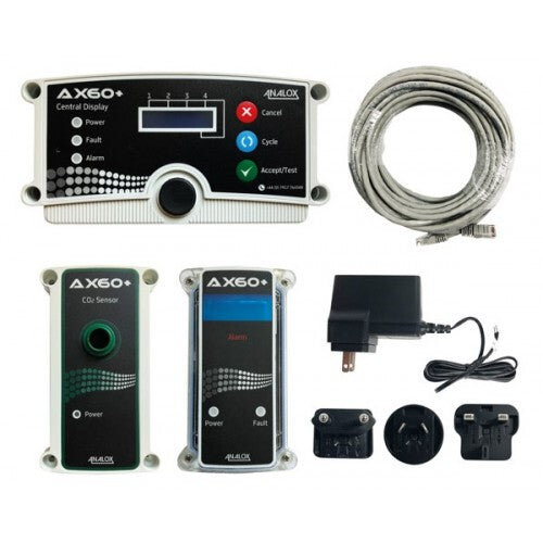 AX60+ - WALL MOUNTED CARBON DIOXIDE DETECTOR