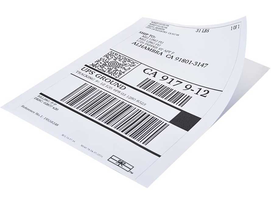 Coated Paper Label