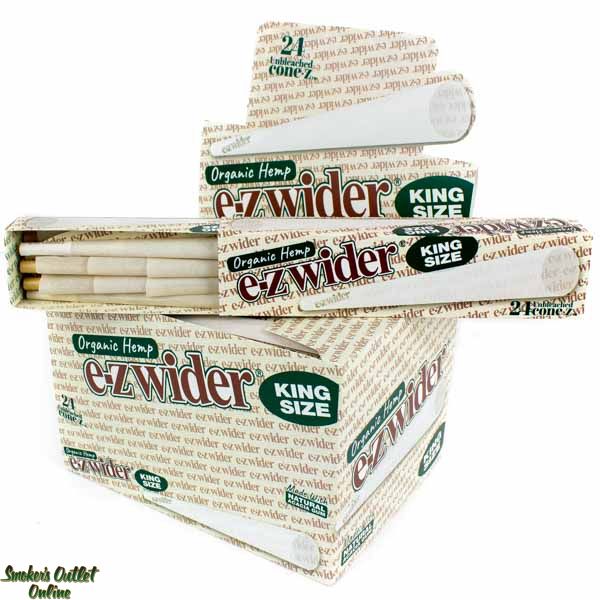 EZ Wider Organic Hemp Cones - 24ct - King Size	