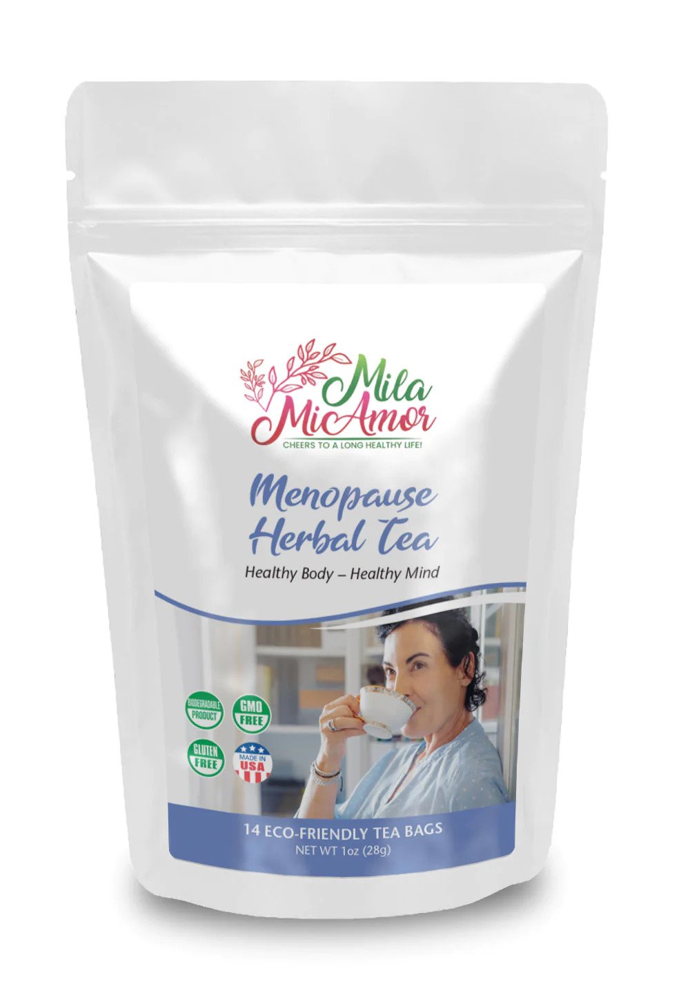 MENOPAUSE HERBAL TEA - CAFFEINE-FREE