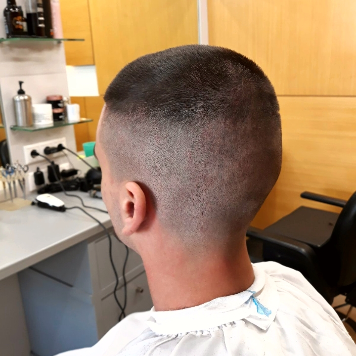 Soldier haircut