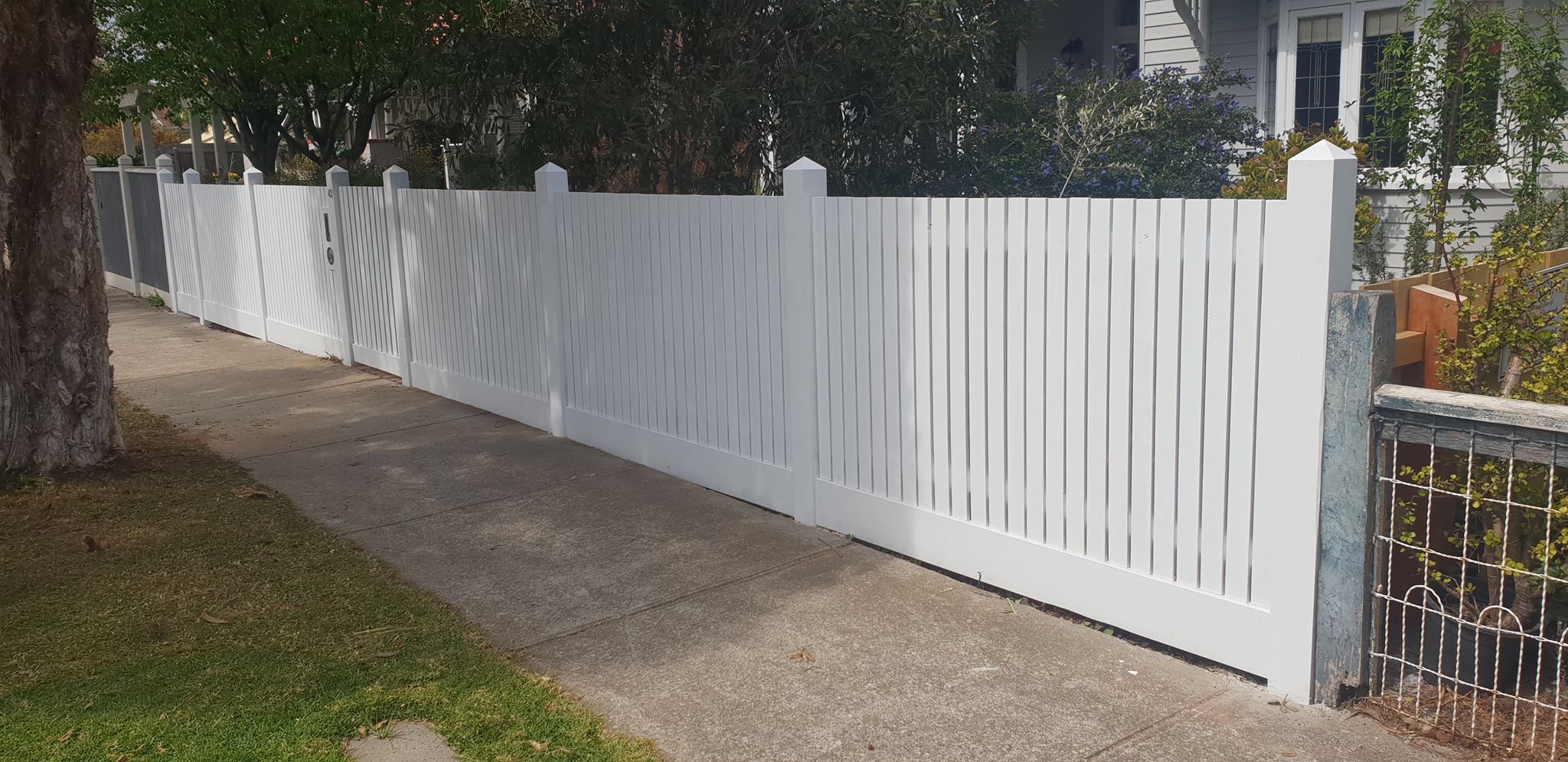 Housing Estate Fence Installation