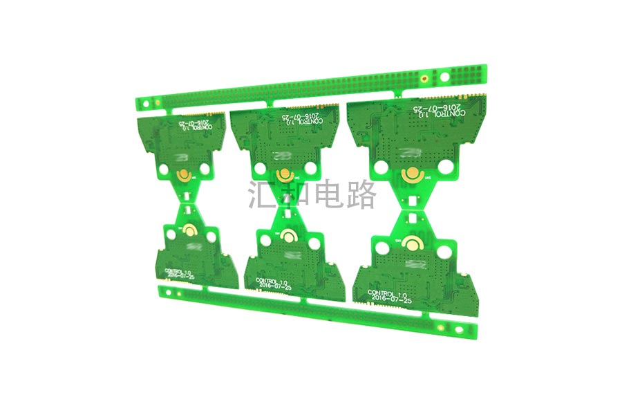 2 Layer ENIG Impedance Control Half Hole PCB