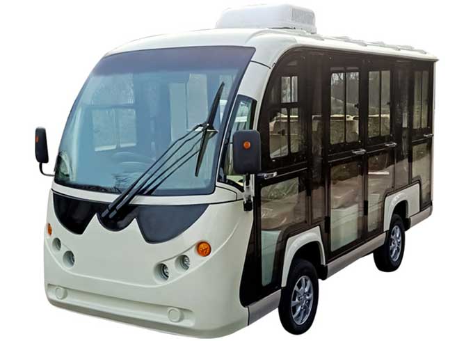 11 Seater Electric Shuttle Bus Closed Type