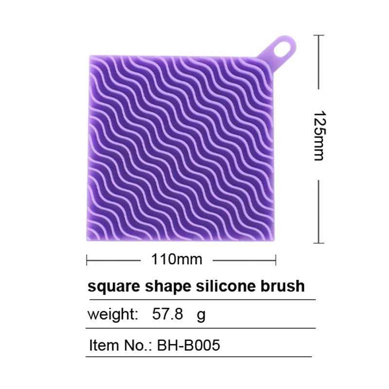 Square Silicone Kitchen Sponge