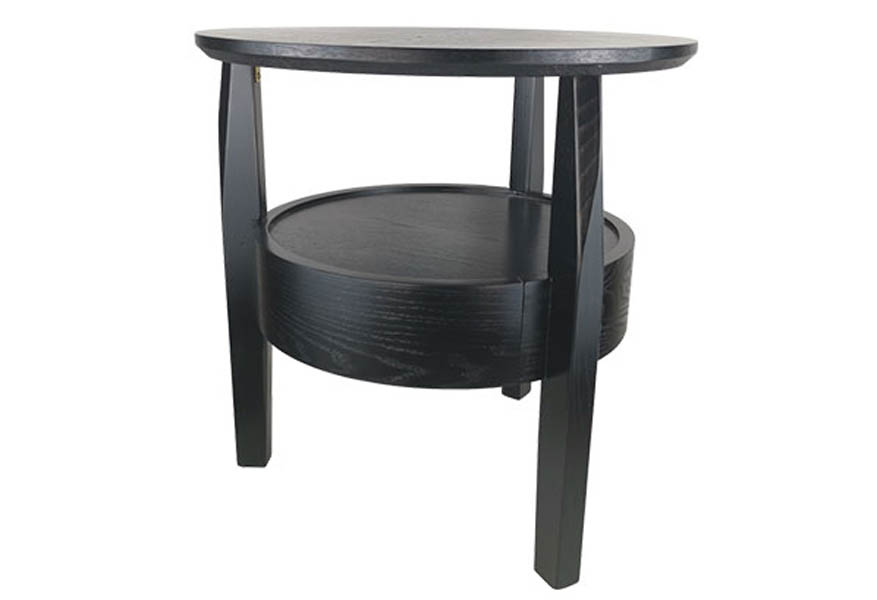 Round Modern Coffee Tea End Table