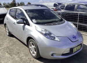 2012 NISSAN LEAF ELECTRIC 1X BOLT - NOW WRECKING WHOLE VEHICLE!